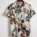Men's Clothing Printed Shirt Hot Sale Lapel Short Sleeved Shirt Supports Design And Proofing_viptrois.com