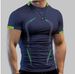 Men's T Shirt Fitness Training Breathable Short Sleeved European Size Quick Drying Clothing Sports Fashion T Shirt Factory Delivery_viptrois.com