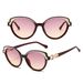Cat Eye Sunglasses For Women - European & American Fashion (2025 Small Frame, Hollow Design & UV Protection)_viptrois.com