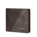 Men's Wallet Multifunctional Stitching Short Large Capacity Retro Dollar Bag Easy To Carry Ultra-thin Multi-card Slots Black_viptrois.com