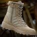 Children's Combat Boots Summer Parent Child High Top Military Boots_viptrois.com