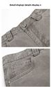 Muqiu Men's Clothing | American Street Retro Deconstruction Scimitar Casual Pants Men's Vibe Loose Straight Wide-leg Overalls_viptrois.com