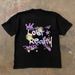 American Ruffian Handsome Trendy Brand Graffiti Short-sleeved T-shirt Versatile Niche Loose Printing Couple Crew Neck Top Personality_viptrois.com