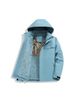 Graphene Lined Thickened Winter Cold-Proof Warm Windproof Waterproof Outdoor Hiking Jacket Couple Style Coat Cotton_viptrois.com
