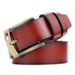 VOOTHOST Alloy Pin Buckle Men's Belt Casual Jeans Belt Male All-match Leather Formal Business Designer Waistband F0042_viptrois.com