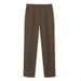Men's Clothing New Spring And Summer Drape Business Trousers Men's Ice Silk Elastic Waist Small Trousers Casual Straight Trousers_viptrois.com