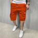 Men's Cargo Shorts Summer Lightweight Casual Multi-Pocket Straight Leg 5-Inch Inseam Breathable Quick-Dry Utility Shorts_viptrois.com
