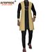 Men's Clothing Africa Men's l Dress three piece set coat + top + pants_viptrois.com