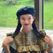 New Cotton Versatile Beret Hat For Women, Autumn And Summer, Four Seasons, Korean Style, Artistic Painter Hat, Black_viptrois.com