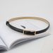 Korean retro small belt women fashion simple casual with dress jeans coat thin belt trend_viptrois.com