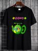Gong Rock Band Daevid Allen T-Shirt Flying Teapot Didier Malherbe Pip Pyle Stretched Unisex Homme Comfortable Stylish Soft Slightly Casual Summer_viptrois.com