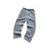 Men's Clothing Elastic Rope Zipper Sweatpants Solid Color Casual Trousers High Street Hip Hop Rap Street_viptrois.com