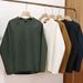 Men's Waffle-Knit Long Sleeve T-Shirt – Lightweight, Moisture-Wicking & Stretchy (Graphite Black/Ocean Blue/Olive Green)_viptrois.com