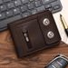 Wallet Card Cases New Fashion Embossed Magnetic Buckle Men's Short Wallet Multi Card Slot Card Holder Zipper Coin Purse Wallet_viptrois.com