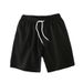 Men's Clothing New Ins Loose Casual Solid Color Shorts Men's Sports Three Quarter Pants Beach Pants Trendy Casual_viptrois.com
