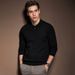 Men's Clothing Men's Slim Fit Knit Sweater - Lightweight Wool Blend Crewneck Pullover For Spring & Autumn | Business Casual Long Sleeve Top_viptrois.com