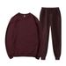 Unisex Round-Neck Sweatshirt & Jogger Set – Casual Sportswear For Everyday Comfort (Versatile Athleisure Outfit)_viptrois.com
