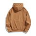 Men's Retro Striped Hooded Sweatshirt - Oversized Casual Pullover With Chest Pocket, Lightweight Fleece Lining For Spring/Fall_viptrois.com