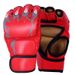 Unisex Sanda boxing fighting training gloves actual combat competition MMA gloves enlarged thick wear resistant fitness gloves leaking fingers_viptrois.com