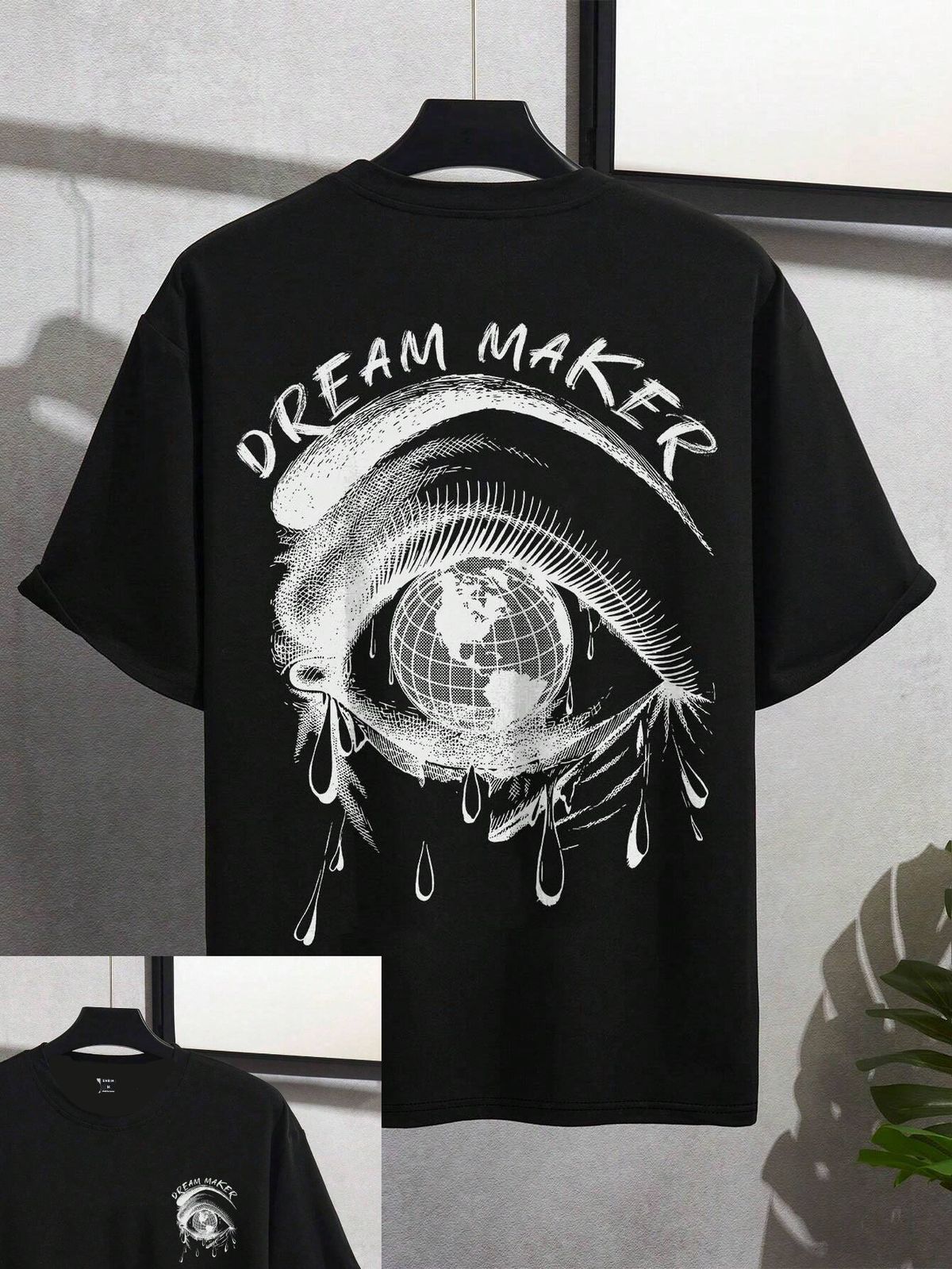 Kreatives Grafik Bedrucktes T-Shirt 2025, Sommermode, Trend, Baumwolle, Kurzärmelig, Lockeres Und Bequemes Rundhals-Top, Herrenbekleidung_viptrois.com