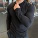 Men's Fashion Sweater Knitted Pullover Simple Bottom T Shirt_viptrois.com