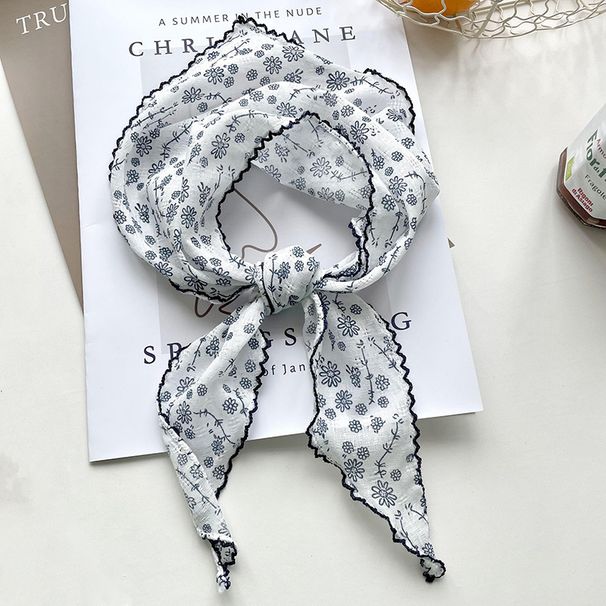 New Cotton Linen Paisley Triangle For Women Spring Summer Versatile Neck Protection Thin Elegant Small Silk Scarf_viptrois.com