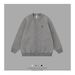 Unisex Retro Baseball Collar 2025 Spring New Solid Color Loose Casual All Match Sweater Jacket_viptrois.com