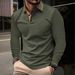 Pulse European And American Style Turn-down Collar Cross-border Two-piece Sports Polo Shirt For Men 24 New Version_viptrois.com