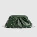 Women's Bags New Pleated Dumpling Bag Rivet Clutch Dumpling Bag Chain Shoulder Messenger Bag Clip Children's Bag_viptrois.com