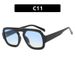 Single Bridge Aviator Sunglasses - Classic & Minimalist Fashion Shades For Women/Men Versatile UV400 Protection Glasses_viptrois.com