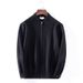 Autumn And Winter 2021 New Thick Sweater Men's Outerwear V-neck Knitted Cardigan Wearing Handsome Trendy Top_viptrois.com