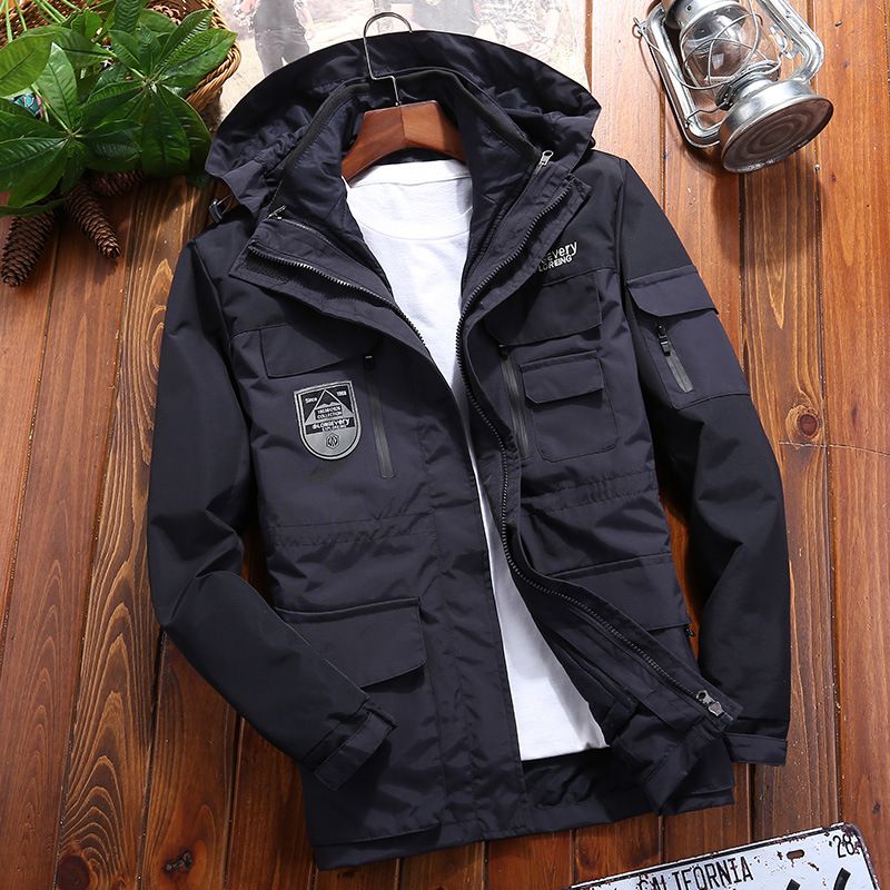 Men's Clothing long charge clothing three-in-one two-piece warm mountaineering ski clothing _viptrois.com