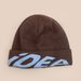 Unisex Retro Knit Beanie With Letter Print - Warm Winter & Fall Hat For Men And Women - Soft Wool Blend, Stretchable Fit (54-60cm)_viptrois.com