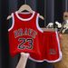 Kids’ Clothing New Style Children's Sportswear Suits Boys Short Sleeved Suits Baby Basketball Uniforms Summer Vest Shorts Girls Training Suits_viptrois.com