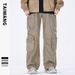 Men's Clothing Thai King Men's Wear 2024 casual pants men's autumn and winter ready to wear loose multi pocket trousers mopping pants men_viptrois.com