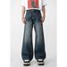 Men's Clothing | Spring and Summer New Arrivals Retro Denim Pants Loose Wide Legs Floor Mopping Trend_viptrois.com