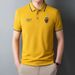 Men's Clothing High Quality Embroidered Polo Shirt Men's Short Sleeved Tops For Middle Aged And Young People_viptrois.com