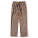 Men's Casual Drawstring Fleece-Lined Pants With Embroidery Design - Slim Fit Straight Leg Winter Trousers For Daily Wear_viptrois.com