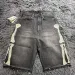Men's Jeans Summer Retro Skeleton Denim Shorts Sports Casual Fashion Hip-hop Wearing Street 55 Pants Daily Outfit Men's_viptrois.com