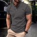New Sports Muscle Men's T-shirt Slim Fit American Stand Up Neck Now Available_viptrois.com