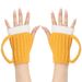 3D Beer Cup Wool Gloves - Fun & Warm Half-Finger Knitted Gloves For Men & Women (Color Matching, Autumn & Winter Essential)_viptrois.com