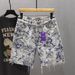 Men's Clothing Casual Shorts Men's Trendy Brand Summer Loose 2025 New Men's Ripped Denim Shorts_viptrois.com