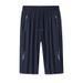 Men's Clothing Summer Men's Ice Silk Shorts Ice Sense Cropped Pants Quick Drying High Elastic Casual Shorts Men_viptrois.com