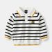 kids'clothing Children's lapel embroidered thread coat baby autumn dress_viptrois.com