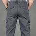 Men's Clothing Men's Multi-Pocket Cotton Cargo Pants – Classic Workwear For Outdoor & Urban Style_viptrois.com