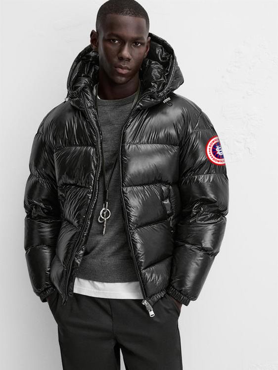 Men's Clothing Men's Fashion Brand Fluffy Down Cotton Coat With US Map Logo, European And American Trendy Outerwear_viptrois.com