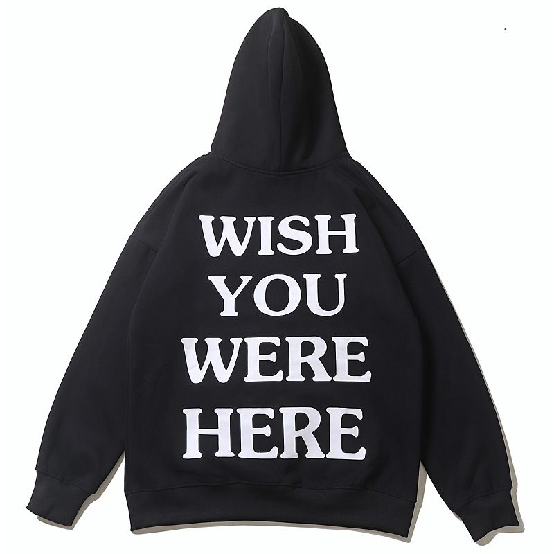 Autumn And Winter American Alphabet Color Embroidered Hoodie Hoodie Hoodie Men And Women Couple Pullover Teen Coat_viptrois.com