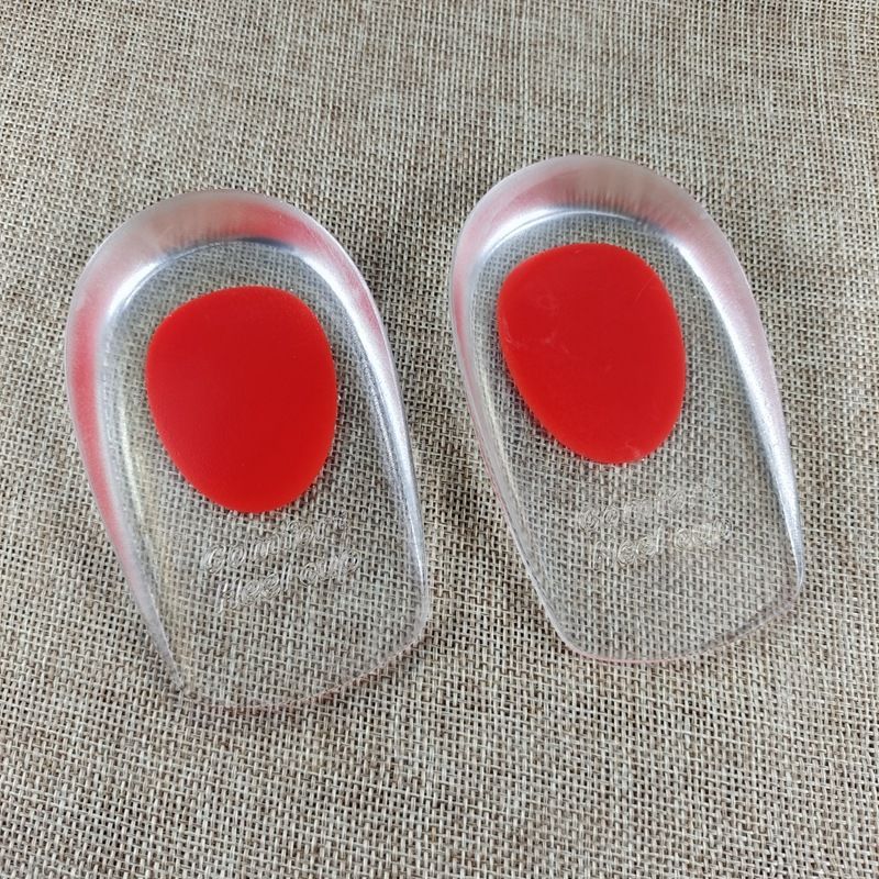 Heel Pads Heel Pads Foot Root Pain Care Pads Heel Pain Insoles Shock Absorption Soft Half Pads Men And Women Heel Insoles_viptrois.com