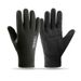 Cycling Gloves Warm And Windproof Plus Velvet Cycling Sports Non Slip Touch Screen Electric Motorcycle Riding Flip Cover Leaking Cold_viptrois.com