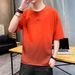 Short Sleeved 2023 Summer New Korean Brand Ins Youth Fashion Loose Casual T-shirt Men's Wear_viptrois.com